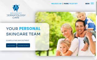 Wellesley Dermatology Care website