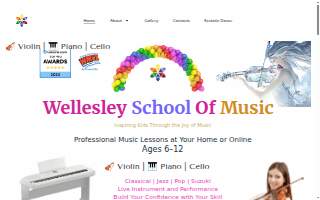 Wellesley School of Music website