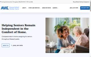 Associated Home Care of West Springfield website