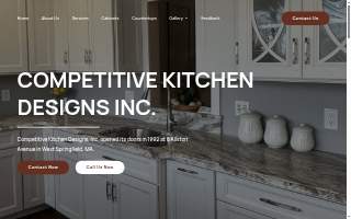 Competitive Kitchen Designs website