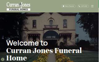 Curran-Jones Funeral Home website