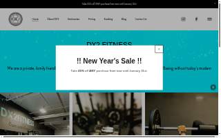 DX2 Fitness website