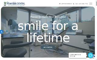 Riverdale DENTAL website