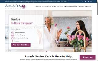 Amada Senior Care of Westborough website