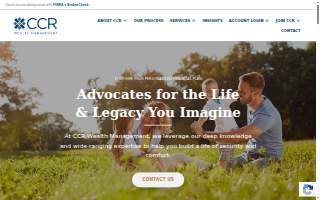 CCR Wealth Management website