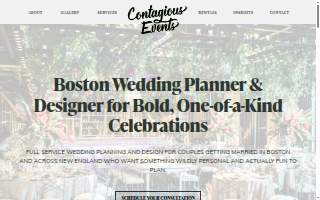 Contagious Events website