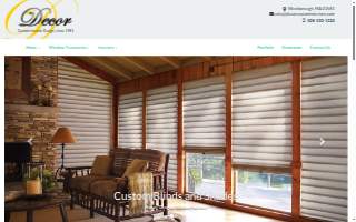 Decor Custom Interiors website
