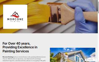 Morcone Painting website
