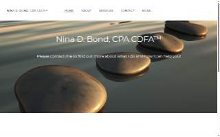 Nina Bond, CPA website