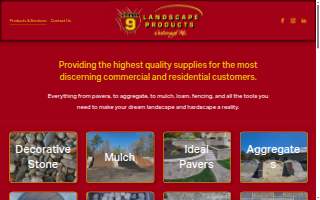 Route 9 Landscape Products website