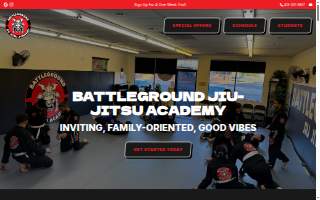 Battleground Jiu Jitsu Academy website
