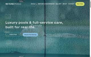 Beyond Pools, Inc website
