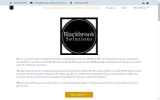 Blackbrook Solutions website