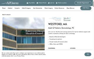 Christy Williams, MD, FAAD of Westford website