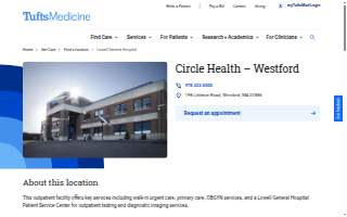 Circle Health – Westford website