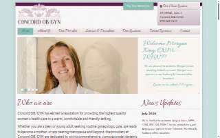 Concord OB/GYN Associates website