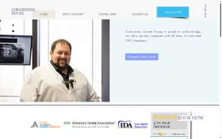 Cornerstone Dental Group website