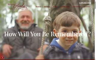 J A Healy Sons Funeral Home website