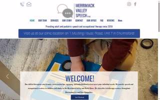 Merrimack Valley Speech of Westford website