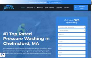 New England Exterior Cleaning website