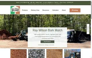 Ray Wilson Bark Mulch website