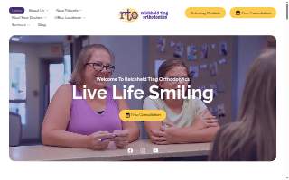 Reichheld Ting Orthodontics - Westford website
