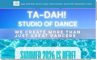 TA-DAH! Studio of Dance website