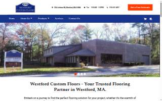 Westford Custom Floors website