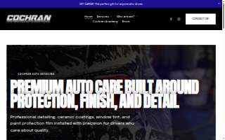 Cochran Auto Detailing Inc website