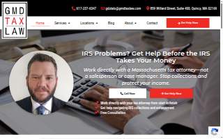 GMD Tax Law of Massachusetts website