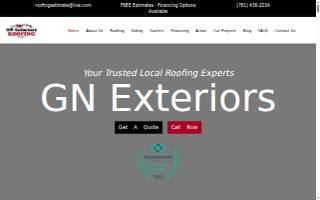 GN Exteriors - Roofers in Braintree website