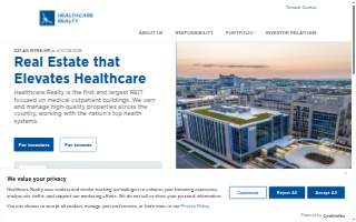 Healthcare Realty | Boston - South Shore Management Office website