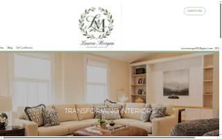 Lauren Morgan Interior Design website