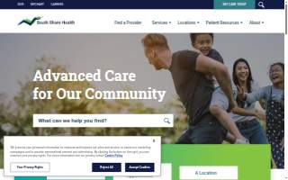 South Shore Health Urgent Care Braintree of Holbrook website