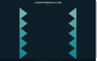 Country Rentals of Whitman website