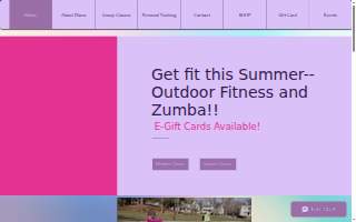 Diana K Fitness website