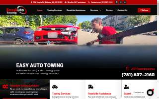 Easy Auto Towing website
