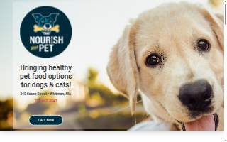 Nourish Your Pet of Whitman website