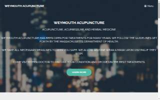 Weymouth Acupuncture Center of Holbrook website
