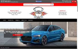 Whitman Auto Center website