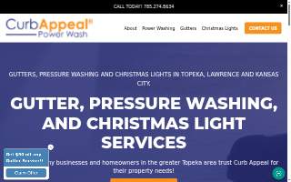 Curb Appeal Power Wash-Soft Wash & Gutter Cleaning of Wilmington website