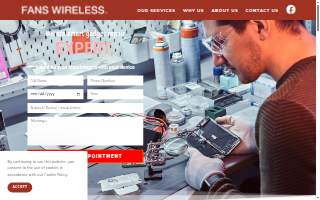 FANS Wireless website