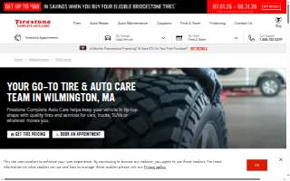 Firestone Complete Auto Care of Wilmington website