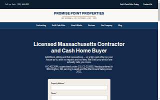 Promise Point Properties website