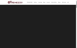 Tremezzo Catering Company website