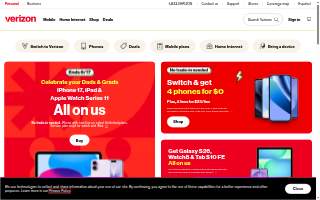 Verizon of Wilmington website