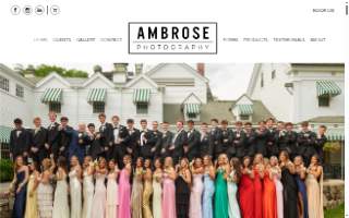 Ambrose Photography website