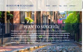 Boston Standard Wealth Management website