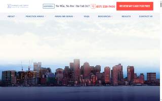 Earley Law Group Injury Lawyers website