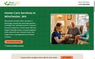 Home Care Winchester MA website